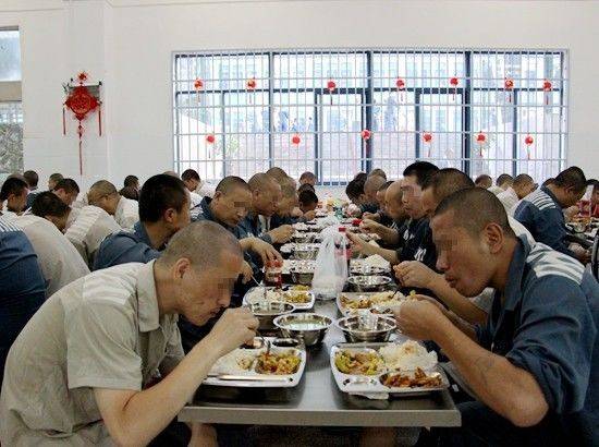 上海监狱伙食图片